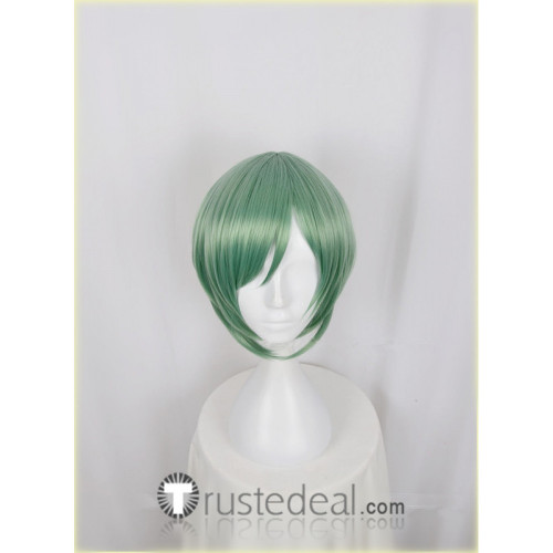 Act! Addict! Actors! A3! Summer Troupe Rurikawa Yuki Green Cosplay Wig