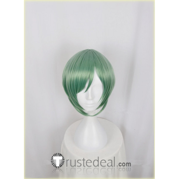 Act! Addict! Actors! A3! Summer Troupe Rurikawa Yuki Green Cosplay Wig