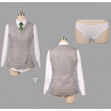 Strike Witches Lynette Bishop Grey Cosplay Costume