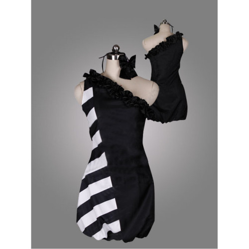 K-On! Kotobuki Tsumugi White Black Dress Cosplay Outfit