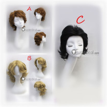 Star Wars Anakin Skywalker Kylo Ren Ben Solo Brown Blonde Black Curly Styled Cosplay Wigs
