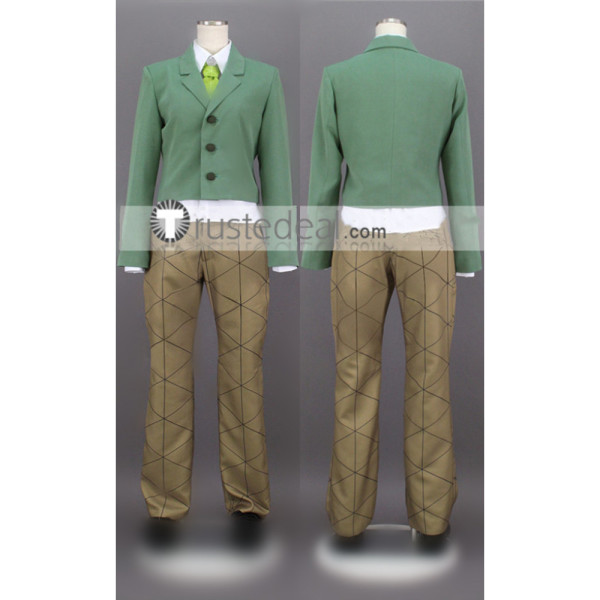 Kimetsu no Yaiba Demon Slayer Tanjiro Kamado Green School Acedemy Uniform Cosplay Costume