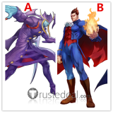 Darkstalkers Demitri Maximoff and Jedah Dohma Cosplay Costumes