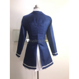 Zombie Land Saga Zonbi Rando Saga Sakura Minamoto Dark Blue Uniform Cosplay Costume