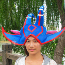 League of Legends Wicked Lulu Blue Cosplay Hat