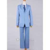 Blue Durarara!! Mikado Ryugamine School Uniform Cosplay Costume