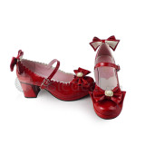Elegant Bows Lolita Heels Shoes