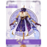 Genshin Impact Qiqi Xiangling Keqing Ningguang Cosplay Costumes
