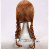 Film Annabelle Brown Braids Cosplay Wig