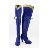 KonoSuba God’s Blessing on this Wonderful World Aqua Dustiness Ford Lalatina Darkness Blue White Cosplay Boots Shoes