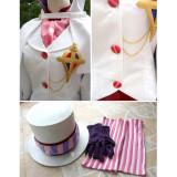 Blue Exorcist Mephisto Pheles White Cosplay Costume