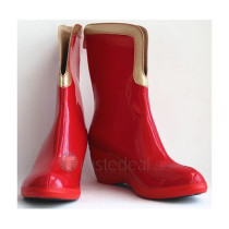 Macross Frontier Sheryl Nome Red Cosplay Shoes