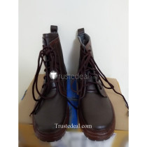 Street Fighter 5 V SAKURA Cosplay Battle Boots Shoes