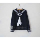 Toradora Taiga Aisaka Black Blue Seifuku Sailor Dress Cosplay Costume