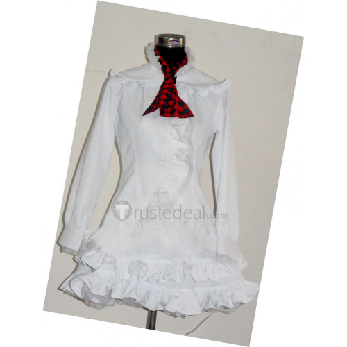 Tekken Lili Emilie de Rochefort White Lolita Cosplay Costume