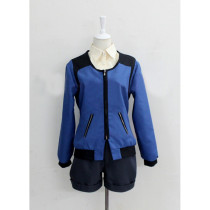 Tokyo Ghoul Touka Kirishima Blue Coat Cosplay Costume