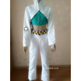 Jojo's Bizarre Adventure Diamond Is Unbreakable Rohan Kishibe White Cosplay Costume 2