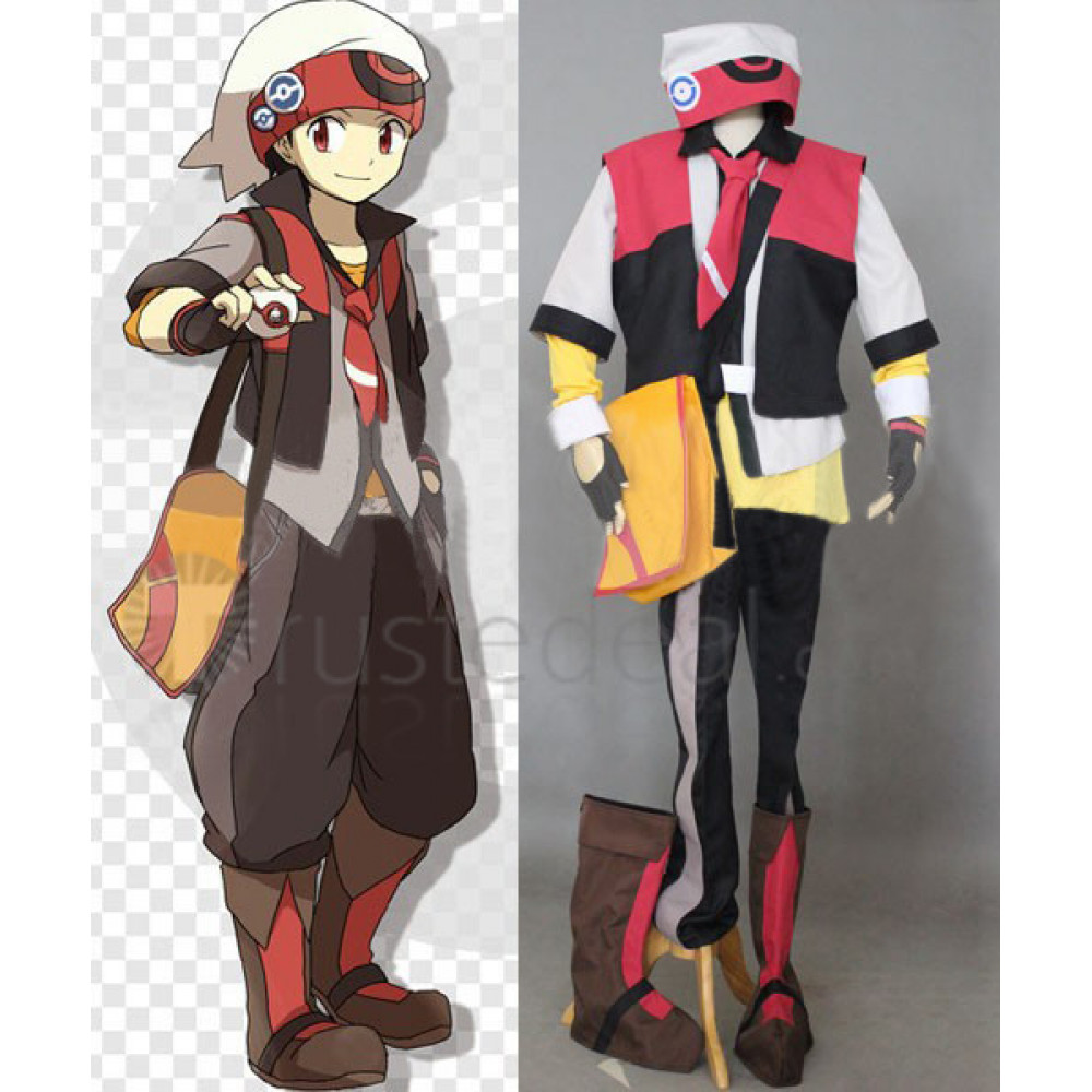 Pokemon Ruby Jacket Pokemon Ruby Cosplay Costume