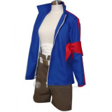 Gurren Lagann Simon Blue Cosplay Costume