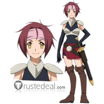 Gundam Build Divers Suu Brown Cosplay Shoes Boots