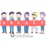 Osomatsu-kun Mr. Osomatsu Karamatsu Choromatsu Ichimatsu Jyushimatsu Todomatsu Sports Jacket Cosplay Costumes