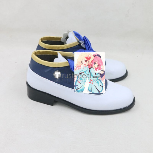Aikatsu Stars Nijino Yume Ichigo Laura Koharu Blue Sailor Uniform Cosplay Costume