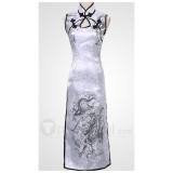 Yosuga no Sora Kasugano Sora Cheongsam White Black Cosplay Costume