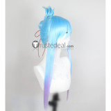 Plunderer Hina Blue Cosplay Wigs