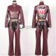 The King of Fighters Kula Diamond Light Fuchsia Cosplay Costume 2