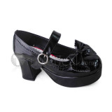 Classic Bow Lolita Shoes