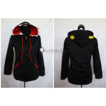 Free! Iwatobi Swim Club Matsuoka Rin Shark Printing Hoodie Cosplay Costume