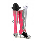 Overwatch Angela Ziegler Pink Mercy Skin Cosplay Boots Shoes