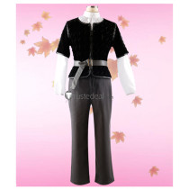 Game of Thrones Arya Stark Black Gray Cosplay Costume