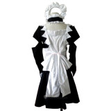 Kaichou wa Maid Sama Misaki Ayuzawa Maid Black White Cosplay Costume 2