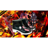 Twin Star Exorcists Sousei no Onmyouji Benio Adashino Byakurin Toki Black White Impurity Cosplay Boots Shoes