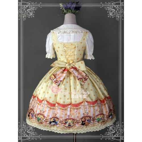 open lace back dress Classic Lolita JSK Dress Short Party Dress by Magic Tea Party main image 1