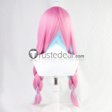 Vtuber Youtubers Hoshimachi Suisei Yukihana Lamy Hololive Minato Aqua Sukoya Kana Pink Blue Cosplay Wigs