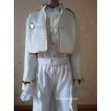 Cardcaptor Sakura Clear Card Li Syaoran White Formal Dress Cosplay Costume