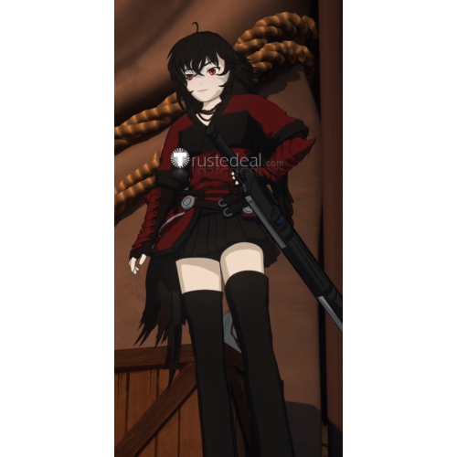 RWBY Raven Branwen Black Cosplay Wig