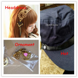Code Realize Guardian of Rebirth Cardia Cosplay Hat Steampunk Headdress Accessories