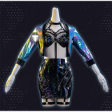 League of Legends LOL K/DA EP ALL OUT Akali KaiSa Ahri Evelynn Seraphine Cosplay Costumes