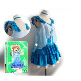 Love Live School Idol Project Yume no tobira Nozomi Umi Nico Eli Maki Kotori Hanayo Blue Dress Cosplay Costumes