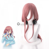 Go-Toubun no Hanayome The Quintessential Quintuplets 5 Equal Brides Ichika Nino Miku Yotsuba Itsuki Nakano Fuutarou Uesugi Pink Red Cosplay Wigs