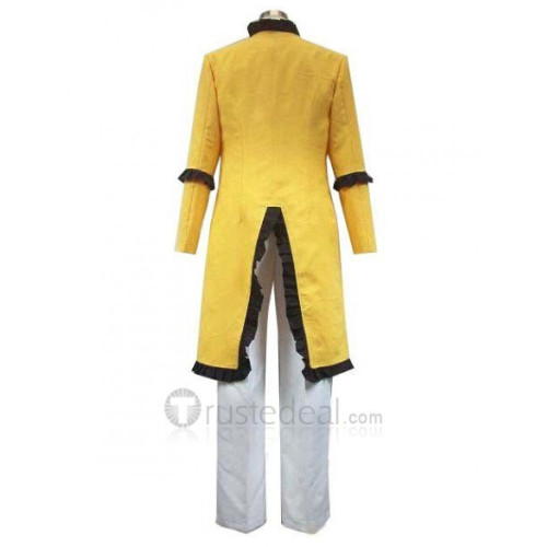 Vocaloid Kagaine Len Servant of Evil Yelllow Cosplay Costume