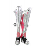 Overwatch Angela Ziegler Pink Mercy Skin Cosplay Boots Shoes