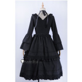 Satsuriku no Tenshi Angels of Death Halloween Rachel Black Gothic Lolita Ray Cosplay Costume