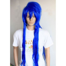 Saint Seiya Gemini Saga Pope Ares Blue Cosplay Wig