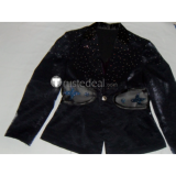 Yuri on Ice Katsuki Yuuri Free Skate Blue Coat Cosplay Costume