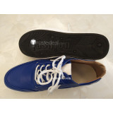 Street Fighter CHUN LI Blue Yellow Cosplay Shoes Boots