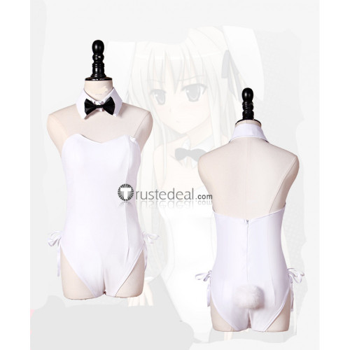 Yosuga no Sora Sora Kasugano Bunny Girl White Cosplay Costume